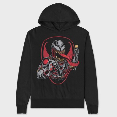 Cyberpunk Warrior, Hanorac Oversize Barbati (Unisex)