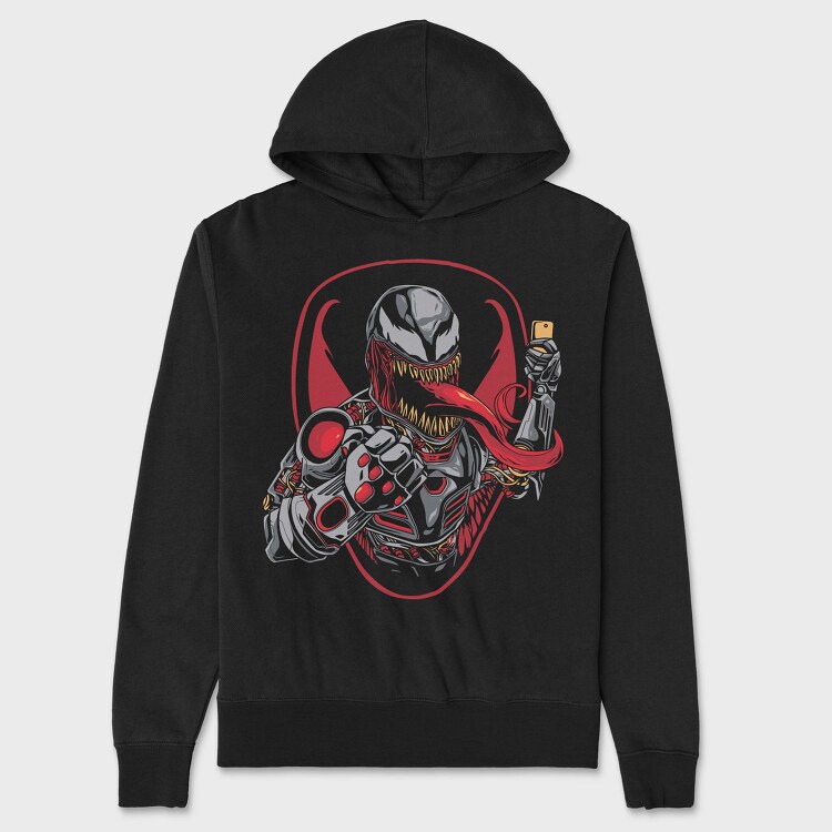 Cyberpunk Warrior, Hanorac Oversize Barbati (Unisex)