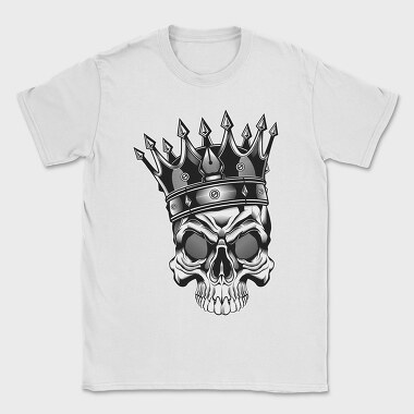 Skull Crown King, Tricou Barbati (Unisex)