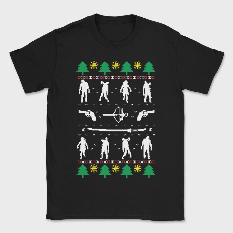 Christmas Tree Snowflakes, Tricou Barbati (Unisex)