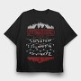 Christmas Pixel Art, Tricou Oversize Barbati (Unisex)