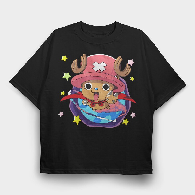 Chopper Star Burst, Tricou Oversize Barbati (Unisex)