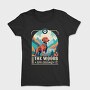 Dog In The Woods Hiking, Tricou Femei