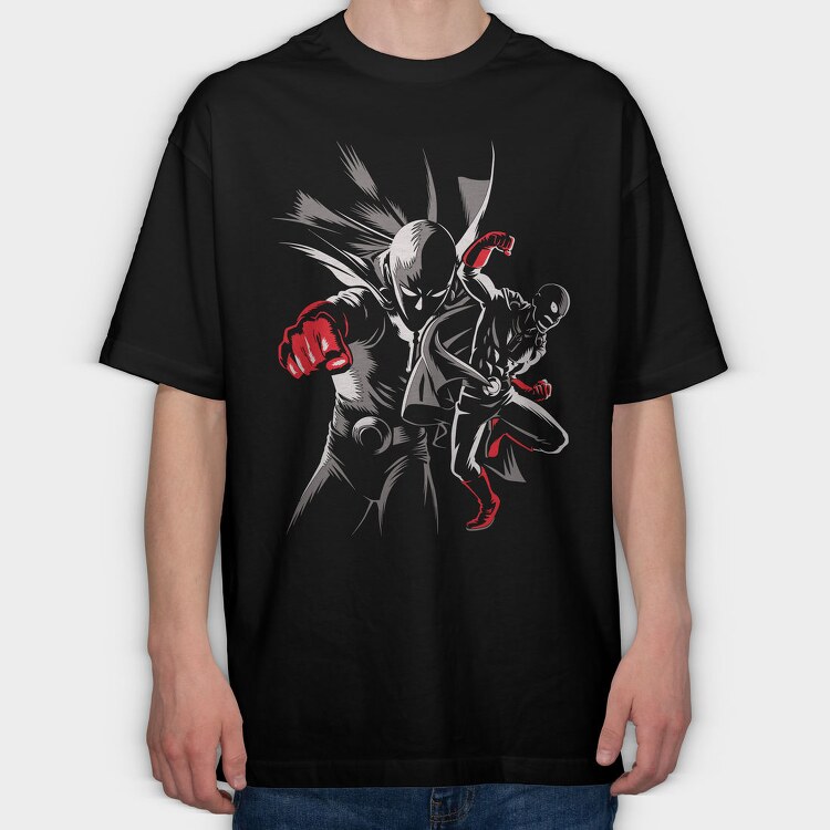 Boxing Rage, Tricou Oversize Barbati (Unisex)