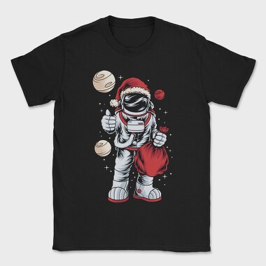 Space Santa Explorer, Tricou Barbati (Unisex)