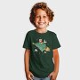 Santa Cat Christmas Tree, Tricou Copii