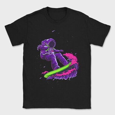 Space Surf Astronaut, Tricou Barbati (Unisex)