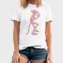 Cartoon Retro Pink Panter 4, Tricou Barbati (Unisex)