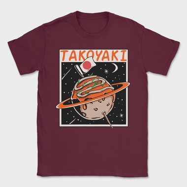 Takoyaki Space Explorer, Tricou Barbati (Unisex)