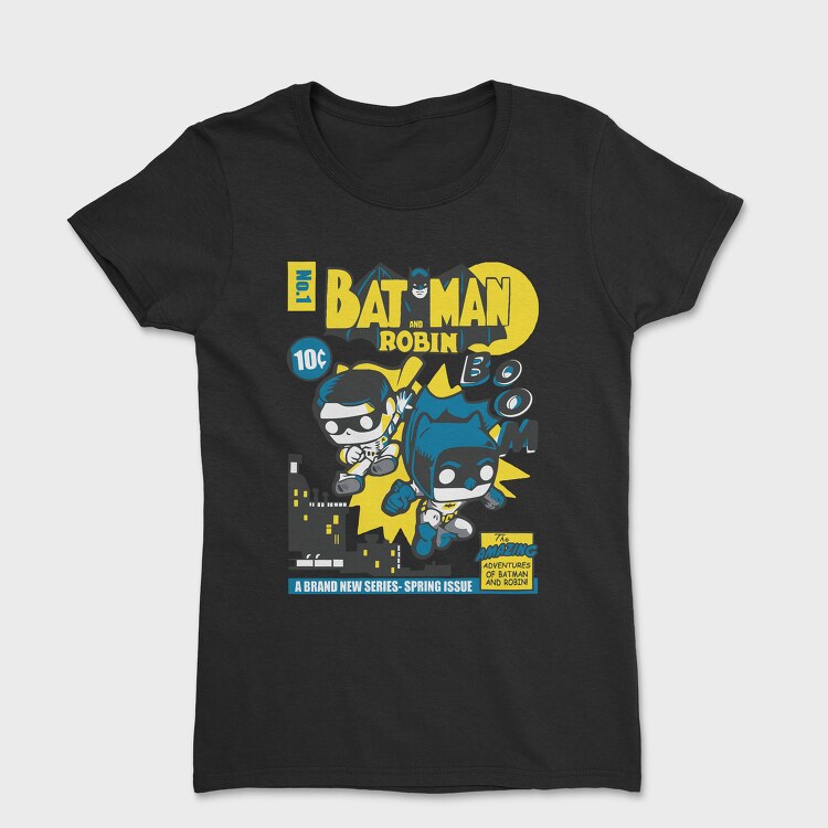 Batman And Robin Boom, Tricou Femei