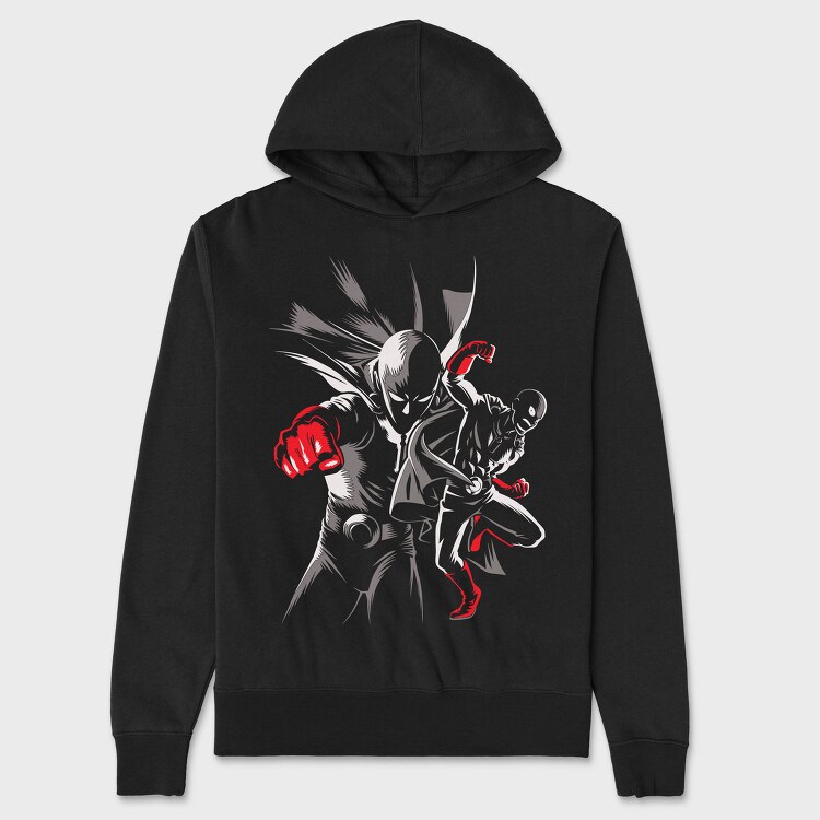 Boxing Rage, Hanorac Oversize Barbati (Unisex)