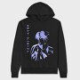 Blue Shadow Samurai, Hanorac Oversize Barbati (Unisex)
