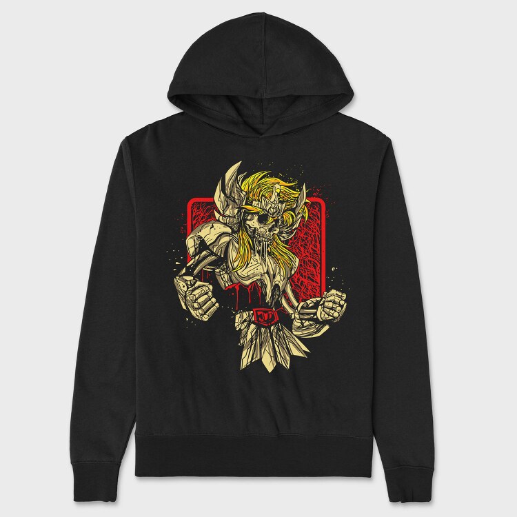 Bloodthirsty Dragon, Hanorac Oversize Barbati (Unisex)