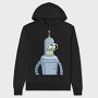 Benderbot, Hanorac Oversize Barbati (Unisex)