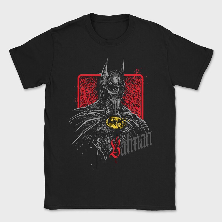 Batman Blood Batman, Tricou Barbati (Unisex)
