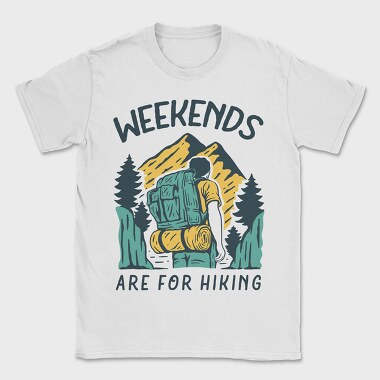 Weekend Hike Vibes, Tricou Barbati (Unisex)