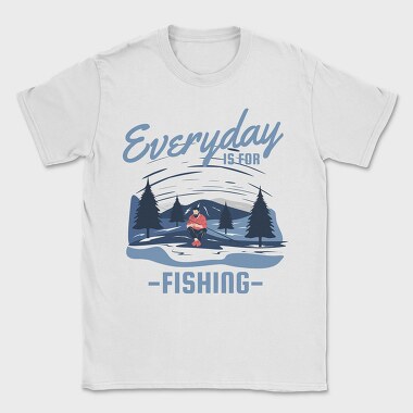 Everyday Fishing Adventure, Tricou Barbati (Unisex)