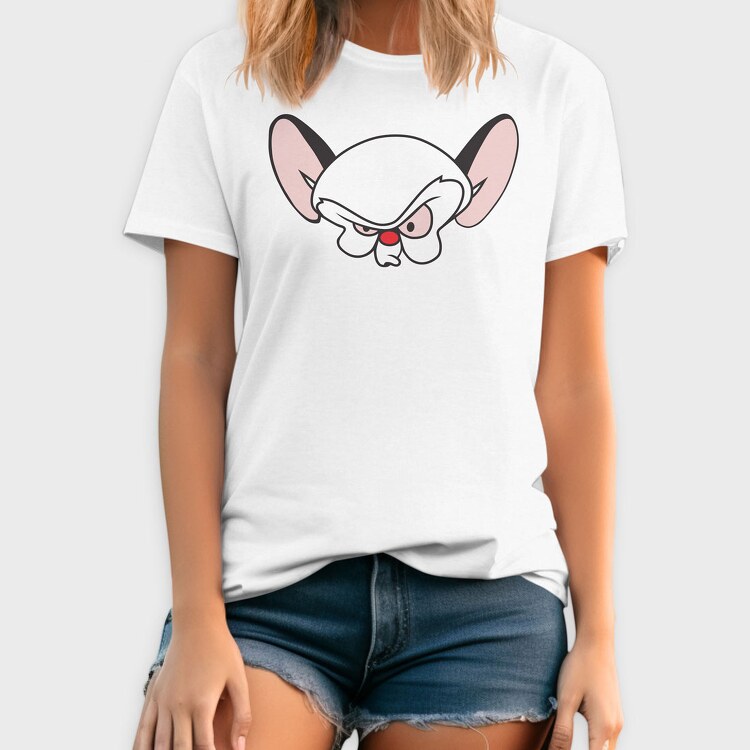 Cartoon Retro Pinky and Cerebro 2, Tricou Barbati (Unisex)