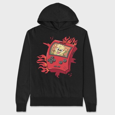 Gameboy Pokemon 2, Hanorac Oversize Barbati (Unisex)