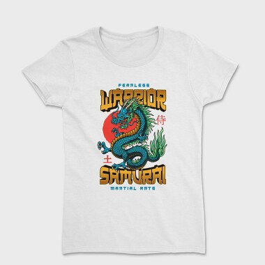 Fearless Samurai Dragon, Tricou Femei