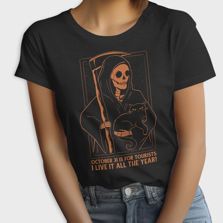 October 31 Is for Tourists, Tricou Femei