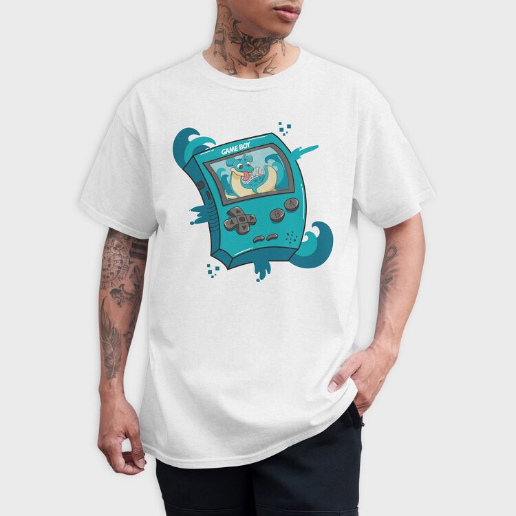 Gameboy Pokemon 3, Tricou Barbati (Unisex)