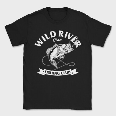 Fishing Club Bass, Tricou Barbati (Unisex)