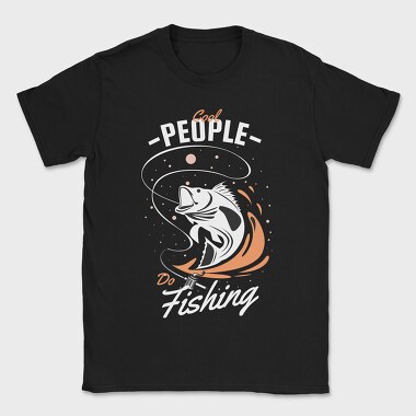 Fishing Cool, Tricou Barbati (Unisex)