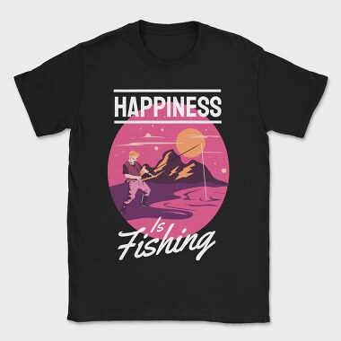 Fishing Is Life, Tricou Barbati (Unisex)