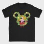 Aurora Holiday Wreath, Tricou Barbati (Unisex)
