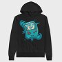 Gameboy Pokemon 3, Hanorac Oversize Barbati (Unisex)