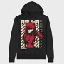 Asuka Unit 02, Hanorac Oversize Barbati (Unisex)
