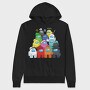 Among Us Friends, Hanorac Oversize Barbati (Unisex)