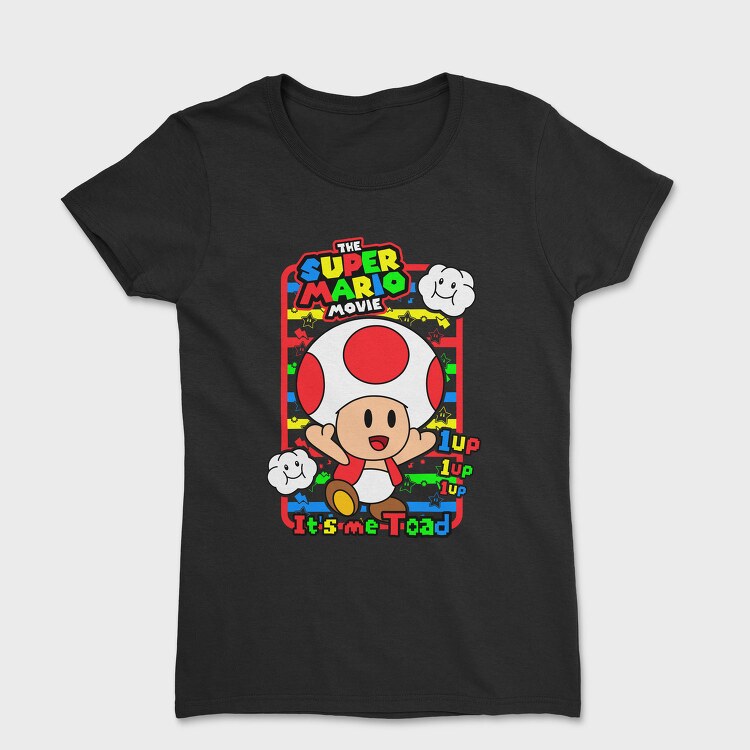 Toad 1up Movie, Tricou Femei