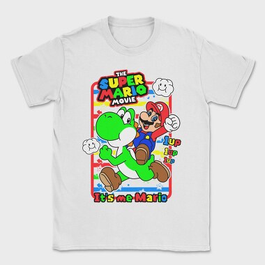 Mario Yoshi Movie, Tricou Barbati (Unisex)