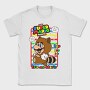 Mario Raccoon 1up, Tricou Barbati (Unisex)