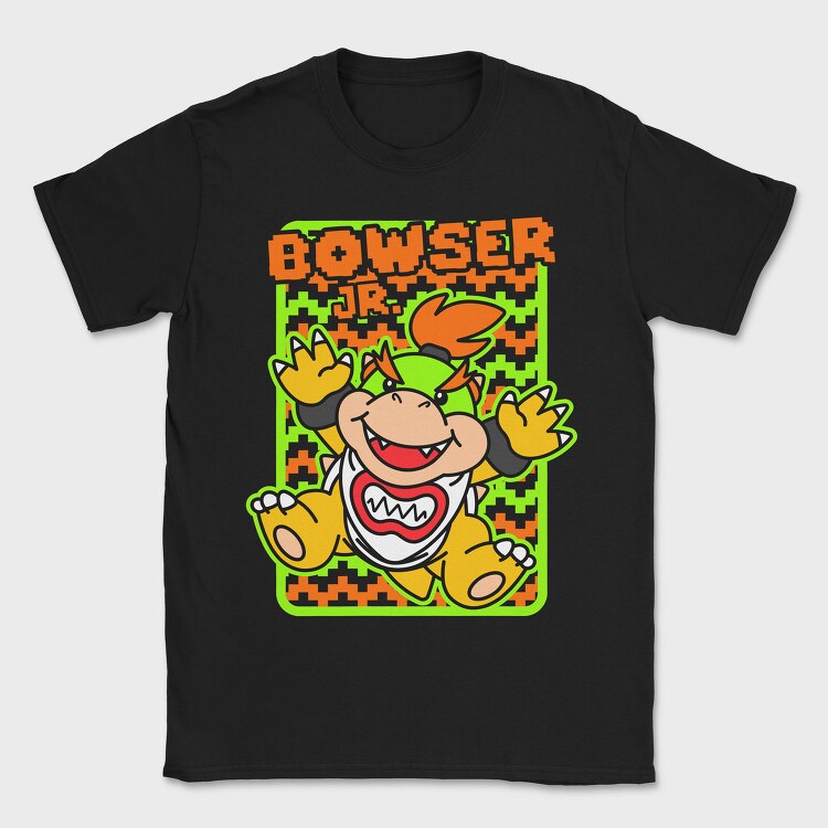 Bowser Jr Bash, Tricou Barbati (Unisex)
