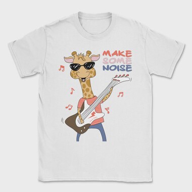 Giraffe Rockstar, Tricou Barbati (Unisex)