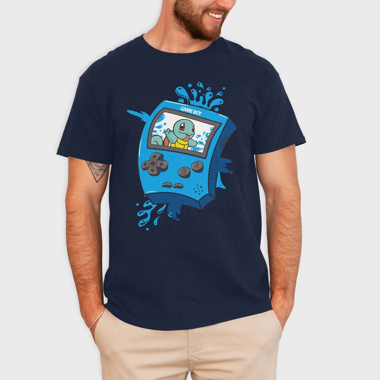 Gameboy Pokemon 7, Tricou Barbati (Unisex)