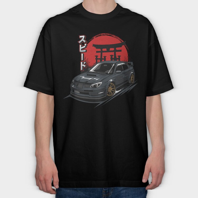 Speedo Torii, Tricou Oversize Barbati (Unisex)