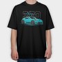 Nissan 370Z Speed, Tricou Oversize Barbati (Unisex)