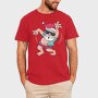 Santa Dancing, Tricou Barbati (Unisex)