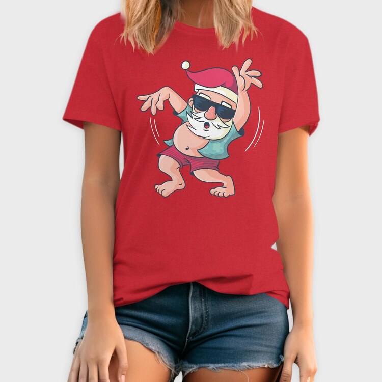 Santa Dancing, Tricou Barbati (Unisex)