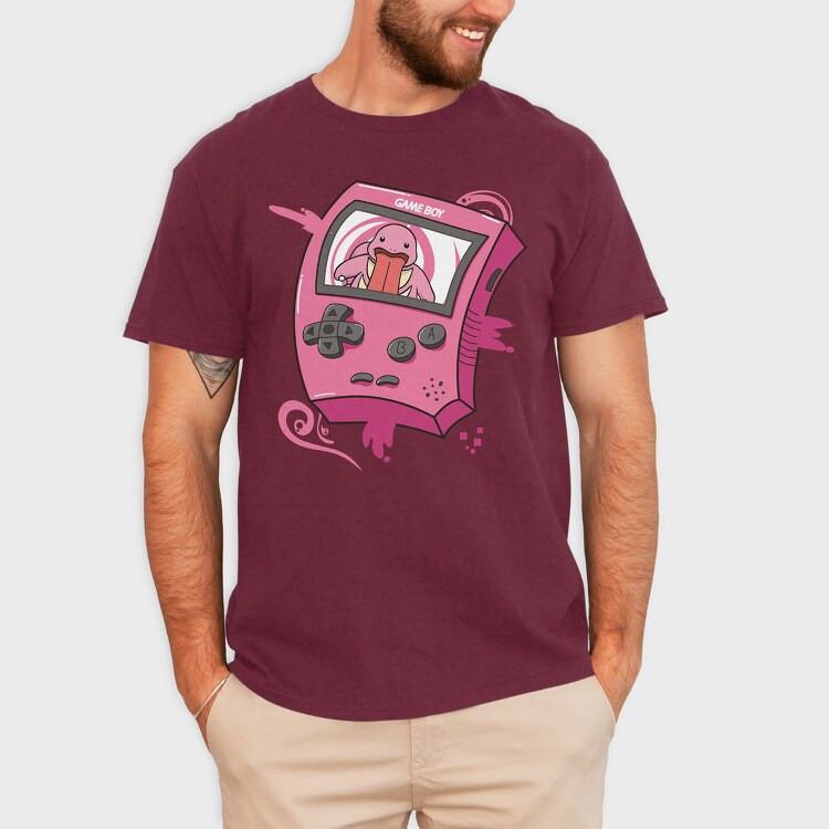 Gameboy Pokemon 8, Tricou Barbati (Unisex)
