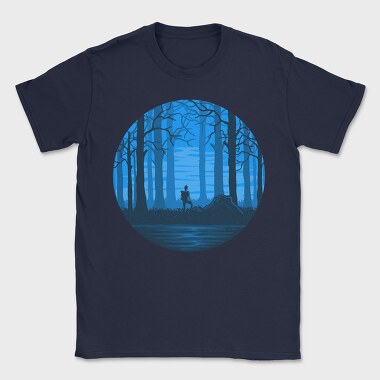 Blue Forest Wanderer, Tricou Barbati (Unisex)