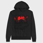 Supra Cherry Sunset, Hanorac Oversize Barbati (Unisex)
