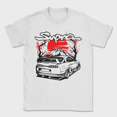 Supra Cherry Sunset, Tricou Barbati (Unisex)