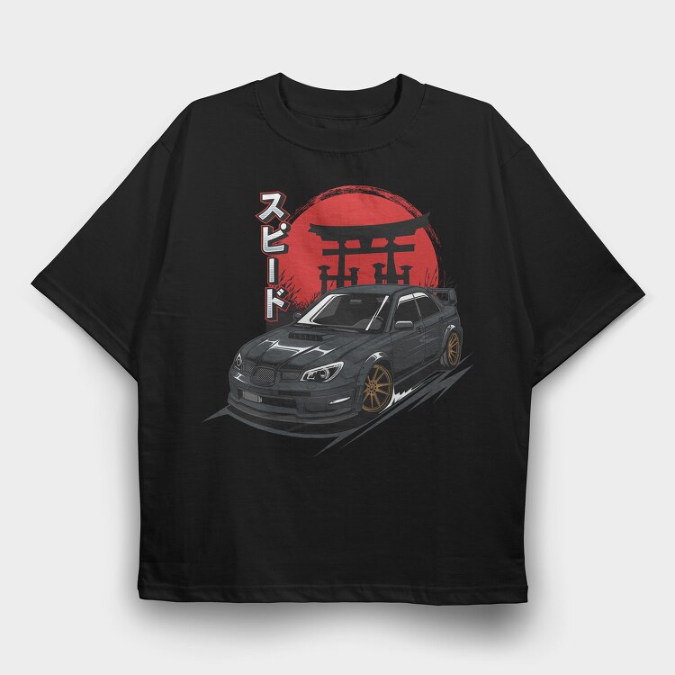 Speedo Torii, Tricou Oversize Barbati (Unisex)