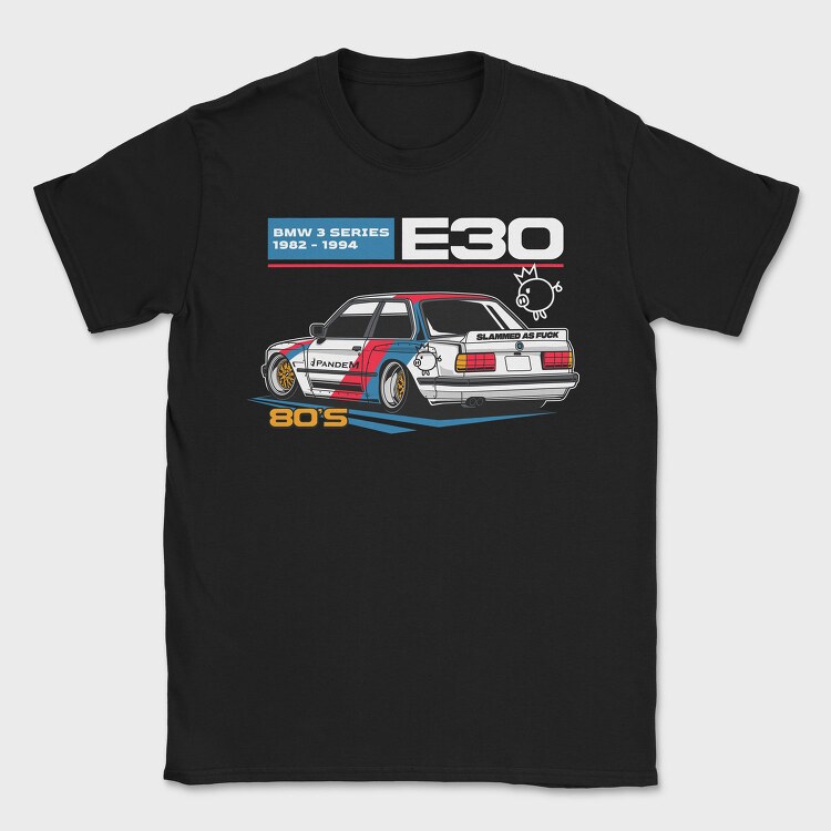 Slammed As Fuck 3 Series, Tricou Barbati (Unisex)