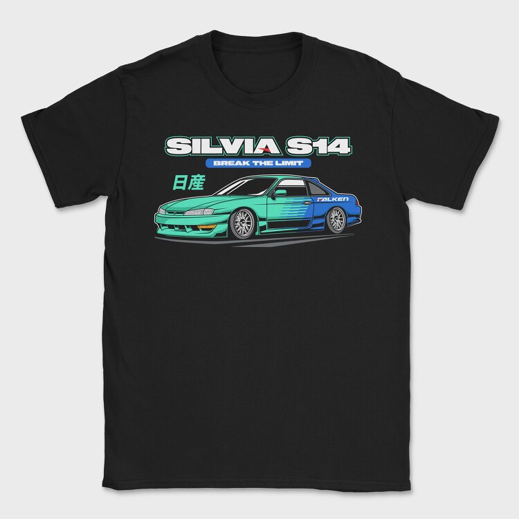 S14 Drift Dream, Tricou Barbati (Unisex)